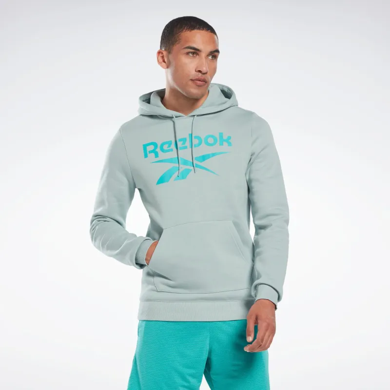 Reebok Apparel Men Reebok Identity Fleece Hoodie Seagry sold by Reebok