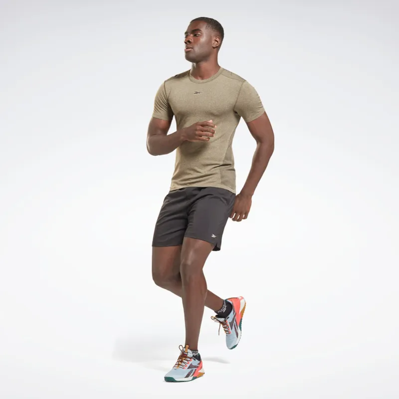 Reebok Apparel Men United By Fitness Epic+ Shorts Black sold by Reebok