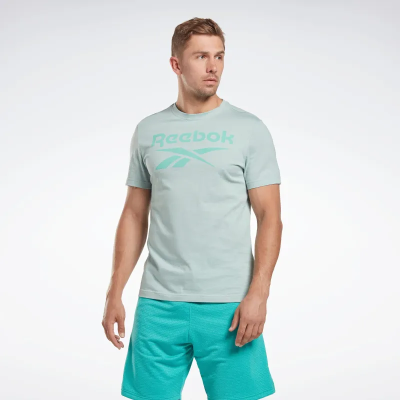 Reebok Apparel Men Reebok Identity Big Logo T-Shirt Seagry sold by Reebok