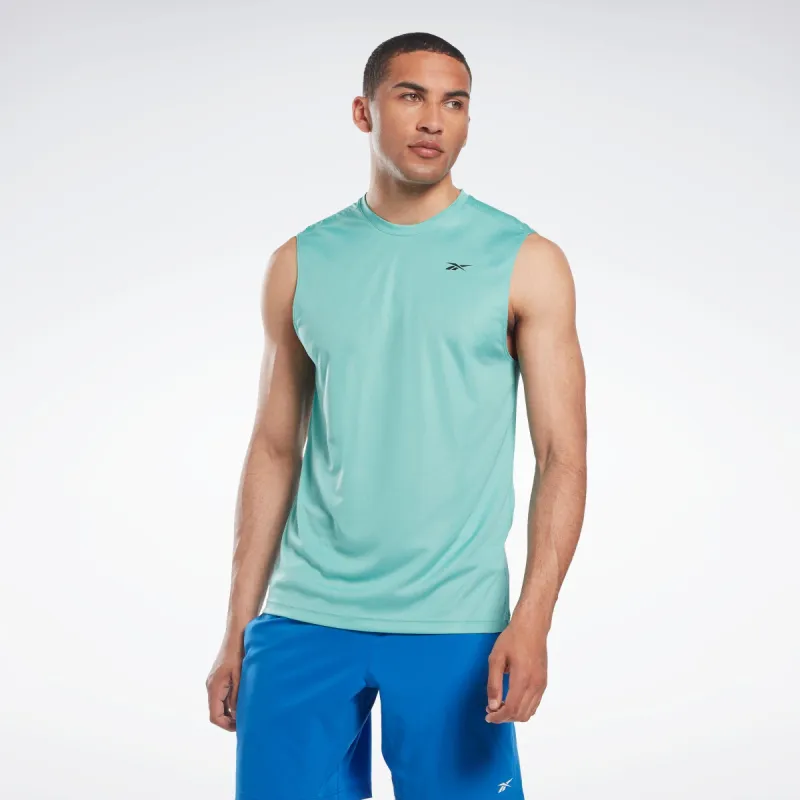 Reebok Apparel Men Workout Ready Sleeveless Tech T-Shirt Seclte sold by Reebok