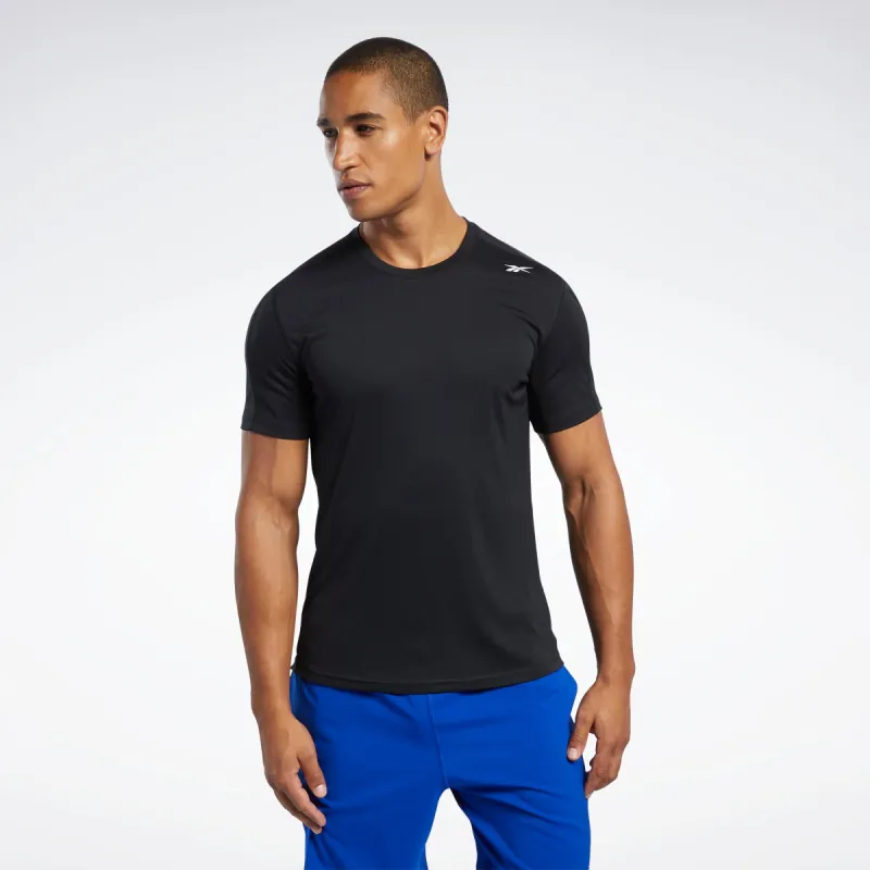 Reebok Apparel Men Workout Ready Polyester Tech Tee Black sold by Reebok
