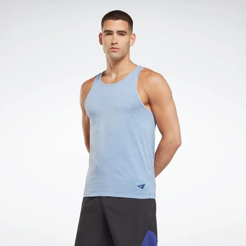 Reebok Apparel Men Les Mills® Natural Dye Tank Top Bolprp sold by Reebok