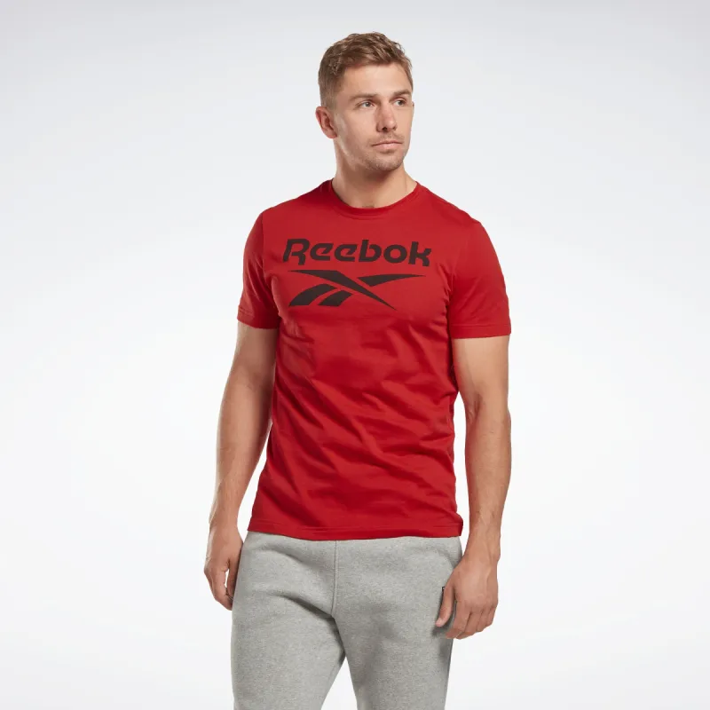 Reebok Apparel Men Reebok Identity Big Logo T-Shirt Vecred sold by Reebok