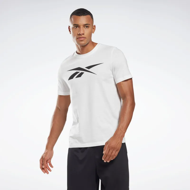 Reebok Apparel Men Reebok Graphic Series Vector T-Shirt White sold by Reebok