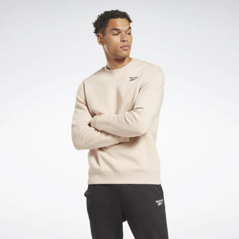 Reebok Apparel Men Reebok Identity Fleece Vector Crew Sweatshirt SOFECR sold by Reebok