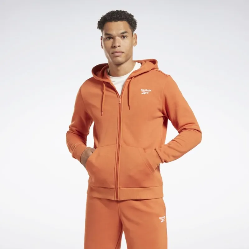 Reebok Apparel Men Reebok Identity Fleece Full-Zip Hoodie BURORA sold by Reebok