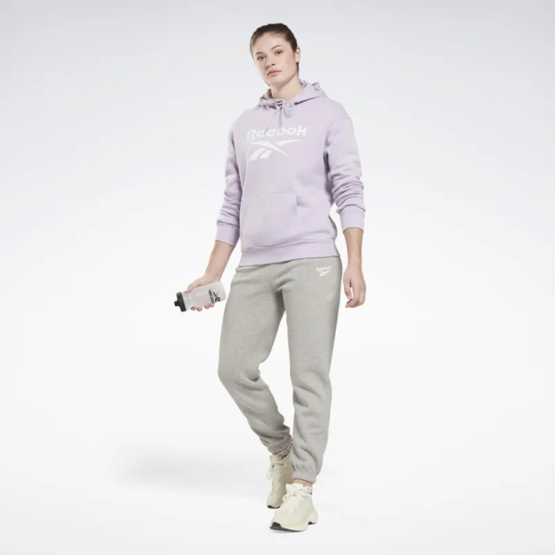 Reebok Apparel Women Reebok Identity Big Logo Fleece Hoodie PUROAS made by Reebok