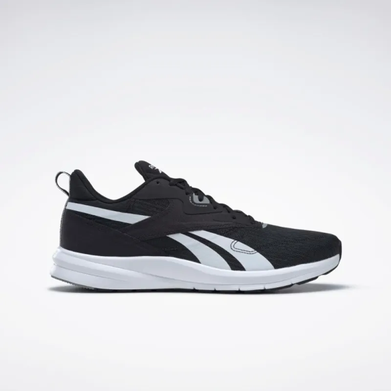 Reebok Footwear Men Reebok Runner 4 4E Shoes CBLACK/PUGRY5/FTWWHT sold by Reebok
