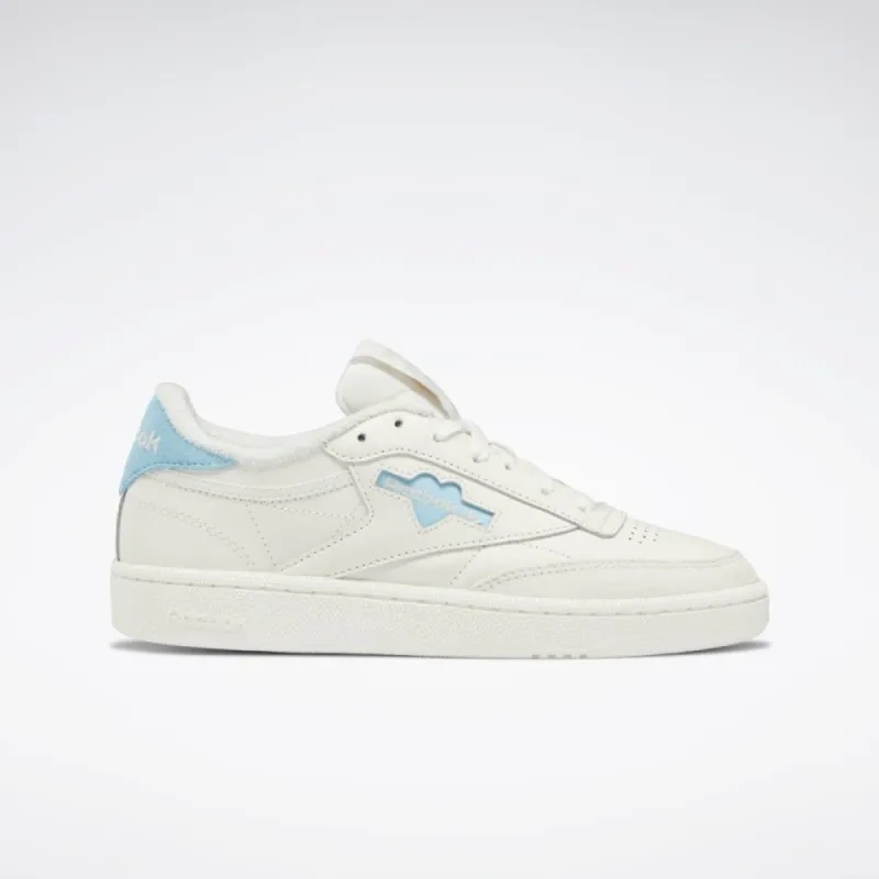Reebok Footwear Women Club C 85 Shoes CHALK/BLUPEA/ALABAS sold by Reebok