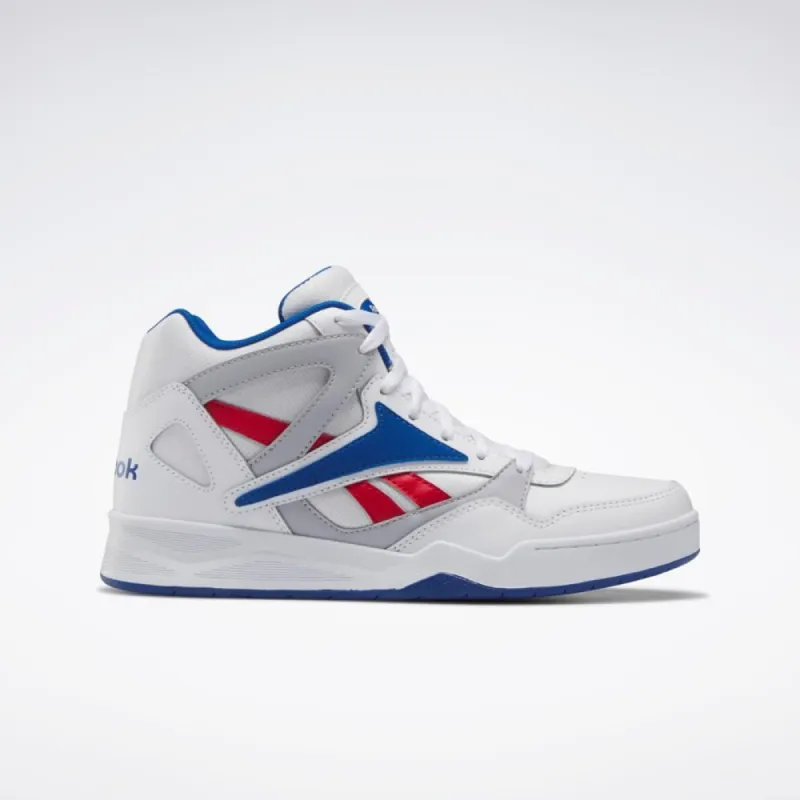 Reebok Footwear Men Reebok Royal BB4500 Hi 2 Shoes FTWWHT/VECBLU/VECRED sold by Reebok