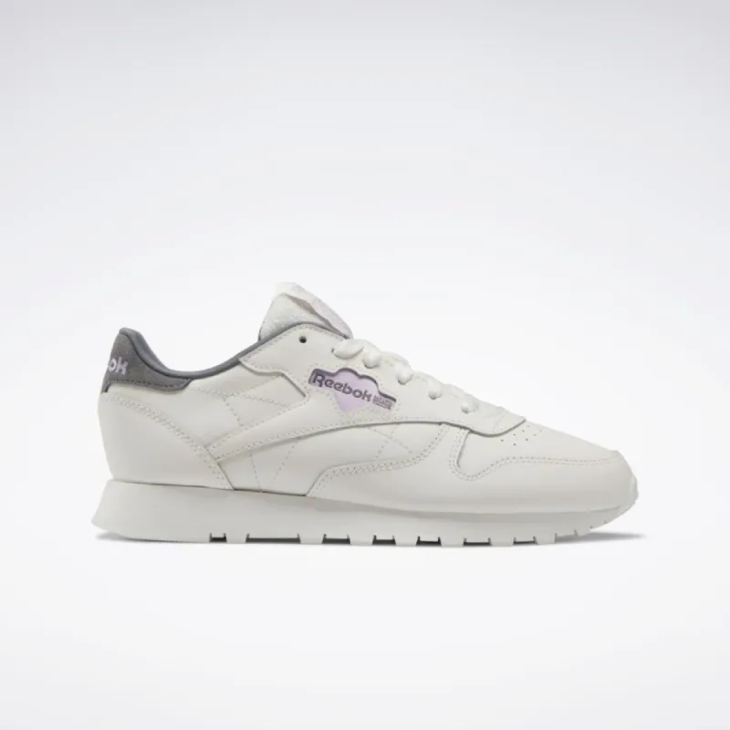 Reebok Footwear Women Classic Leather Shoes CHALK/PUROAS/PUGRY6 sold by Reebok