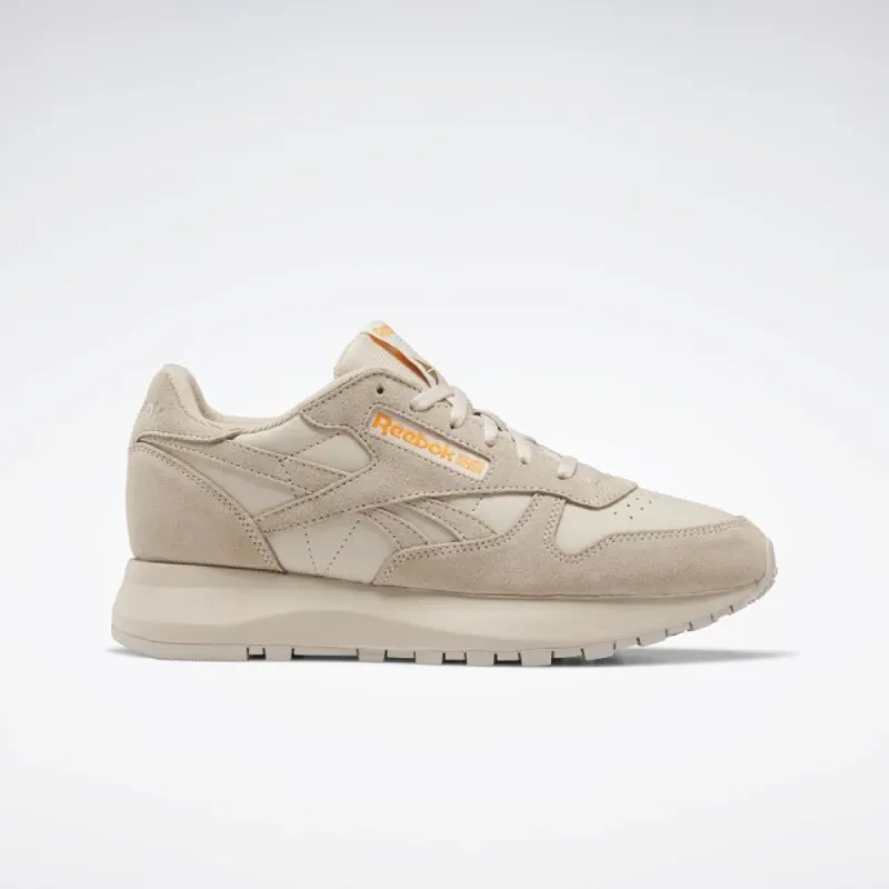 Reebok Footwear Women Classic Leather SP MODBEI/STUCCO/PEAFUZ sold by Reebok