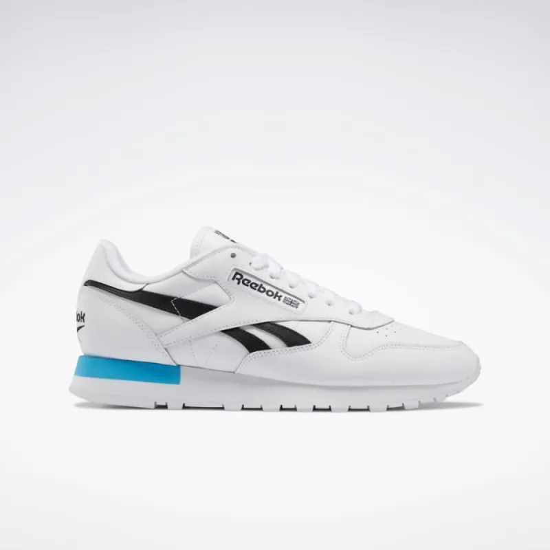 Reebok Footwear Men Classic Leather FTWWHT/CBLACK/RADAQU sold by Reebok