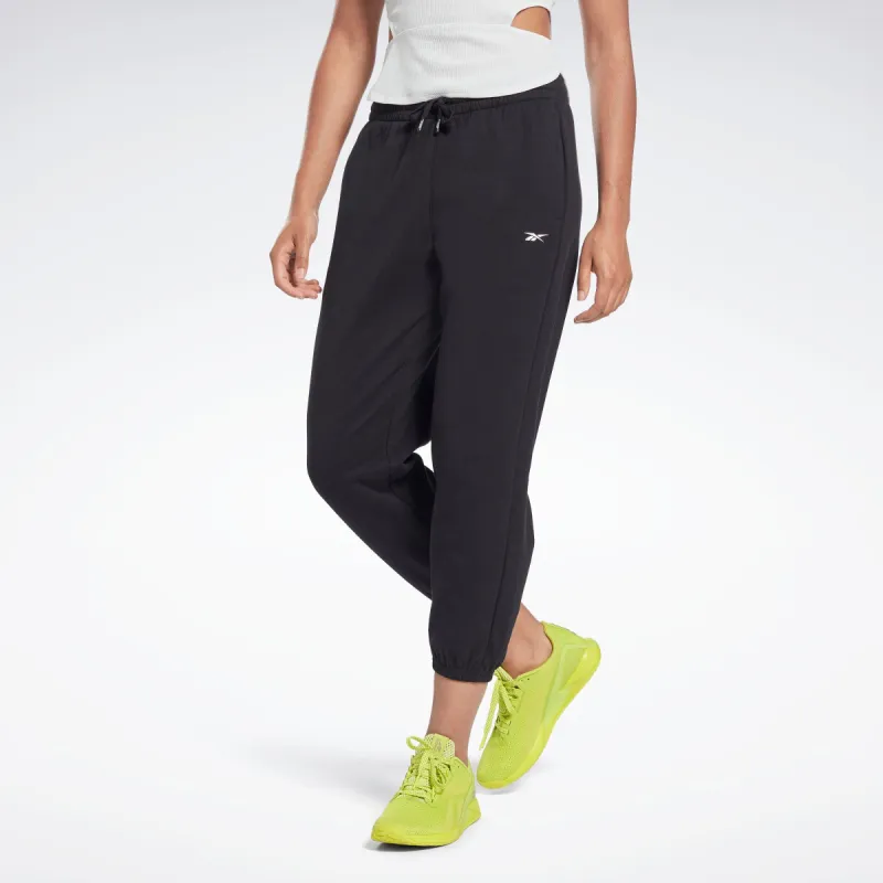 Reebok Apparel Women Dreamblend Cotton Knit Joggers Black sold by Reebok