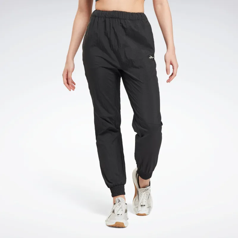 Reebok Apparel Women Workout Ready Woven Joggers Nghblk sold by Reebok