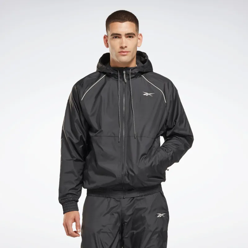 Reebok Apparel Men Outerwear Fleece-Lined Jacket Black sold by Reebok