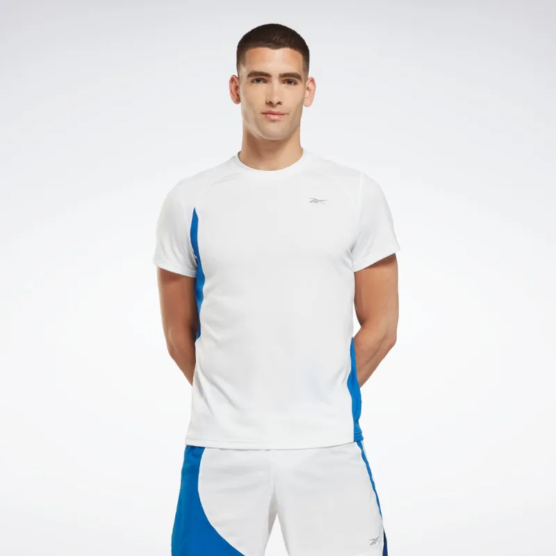 Reebok Apparel Men Running Speedwick T-Shirt White sold by Reebok