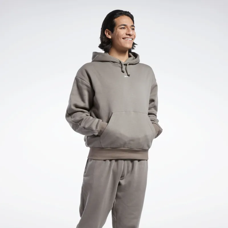 Reebok Apparel Men Classics Wardrobe Essentials Hoodie Trkgry sold by Reebok