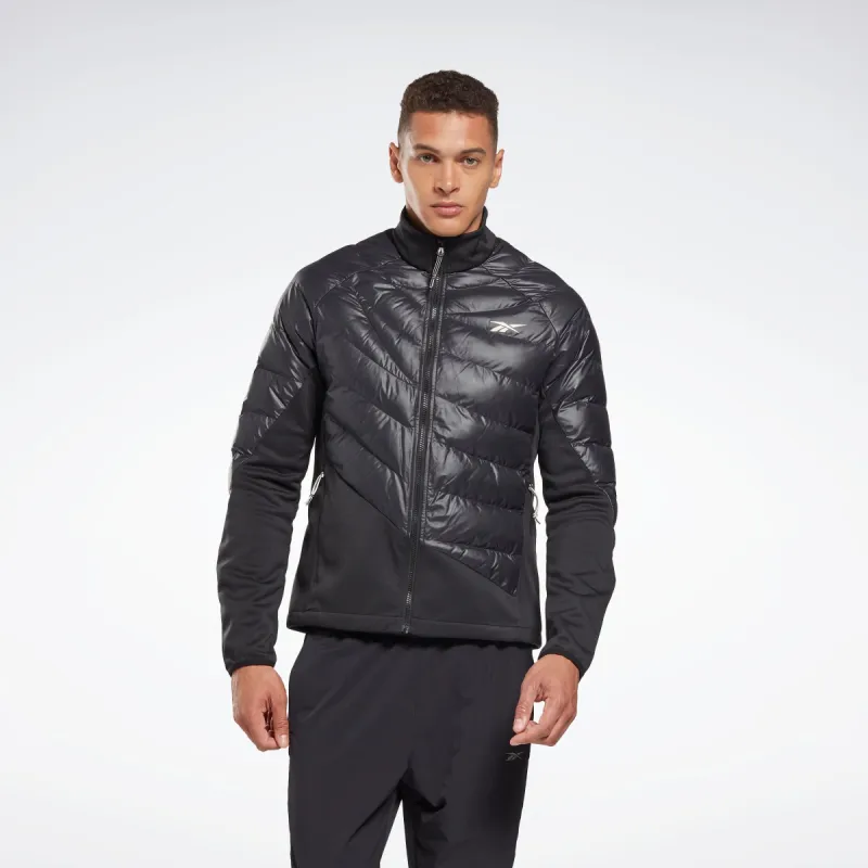 Reebok Apparel Men Thermowarm+Graphene Hybrid Jacket Black made by Reebok