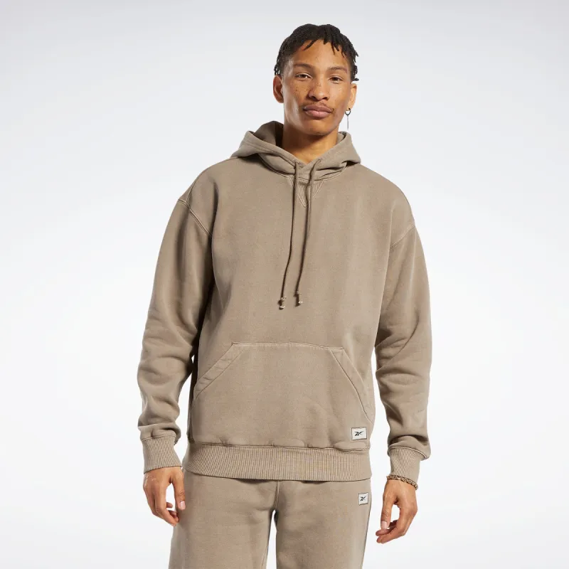 Reebok Apparel Men Classics Natural Dye Hoodie Trkgry sold by Reebok