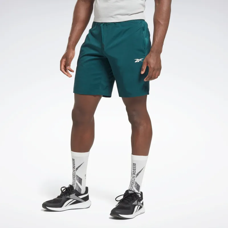 Reebok Apparel Men Workout Ready Strength Shorts Forgrn sold by Reebok