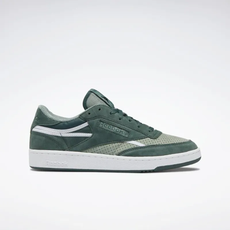 Reebok Footwear Men Club C 85 Vintage Shoes CHLGRN/HARGRN/FTWWHT sold by Reebok