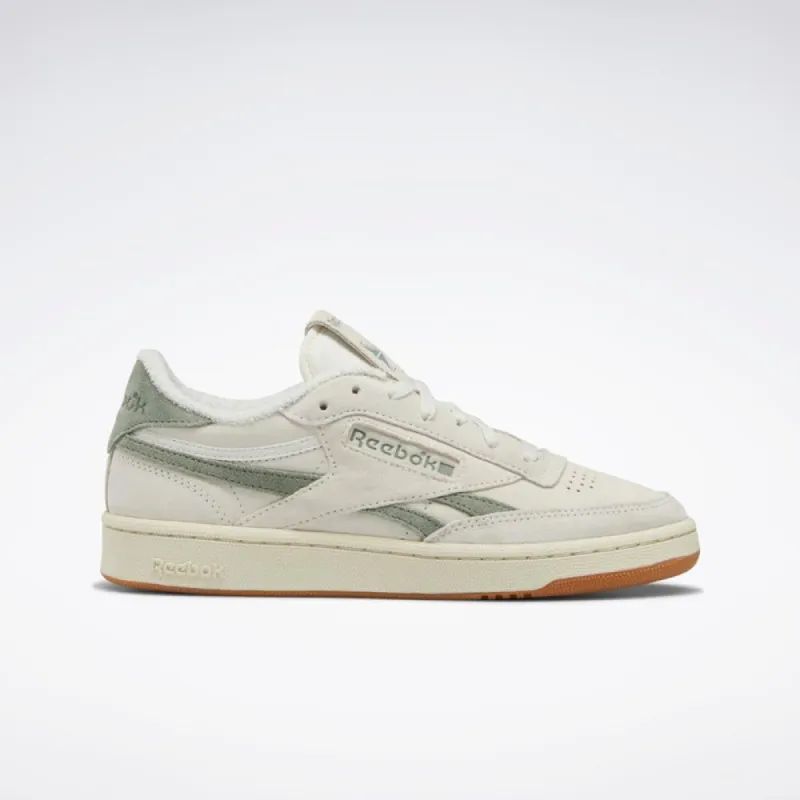 Reebok Footwear Women Club C Revenge Vintage Shoes CHALK/CHALK/HARGRN sold by Reebok