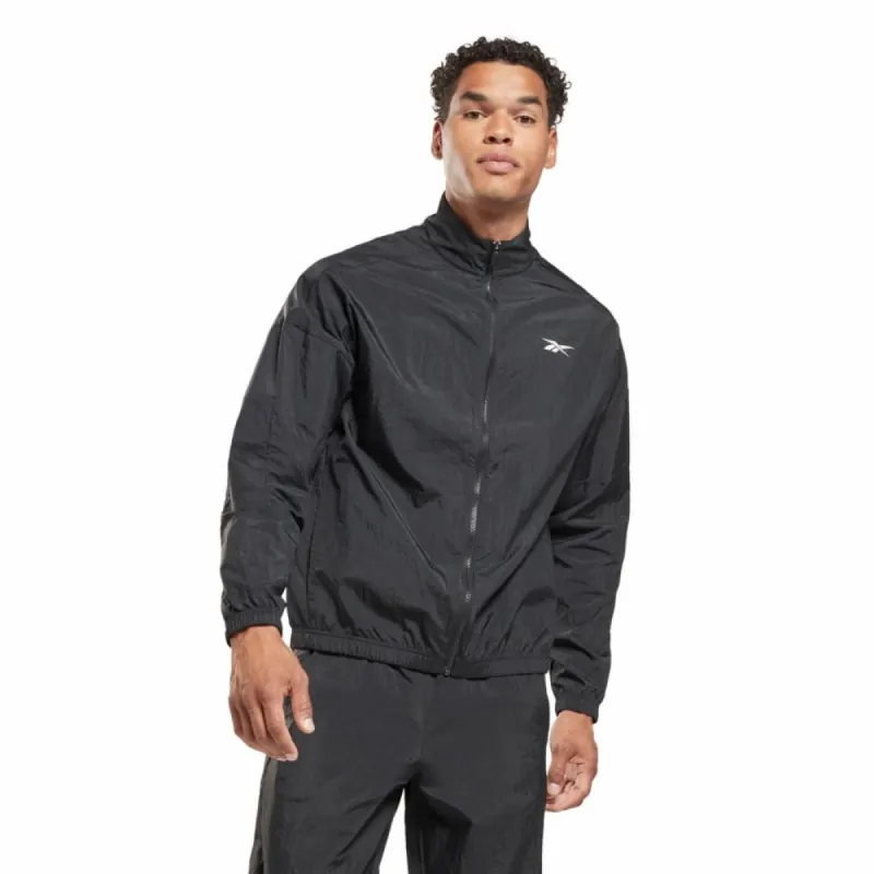 Reebok Apparel Men Training Woven Performance Jacket NGHBLK sold by Reebok