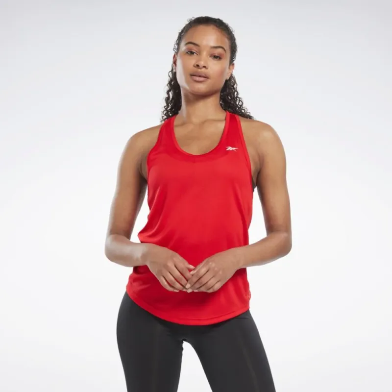 Reebok Apparel Women Workout Ready Mesh Back Tank Top VECRED sold by Reebok