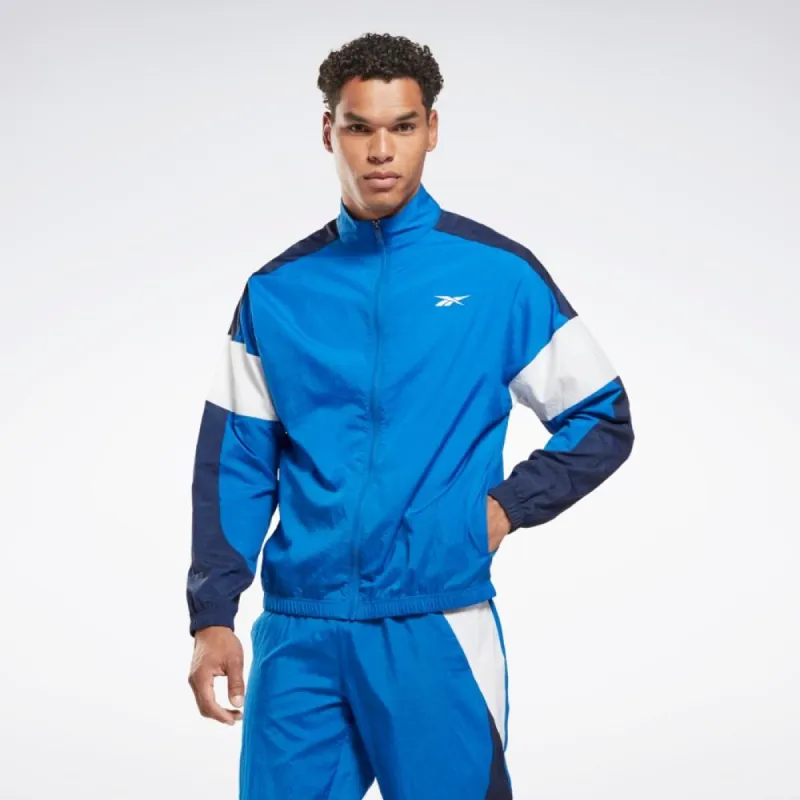Reebok Apparel Men Training Woven Performance Jacket VECBLU sold by Reebok