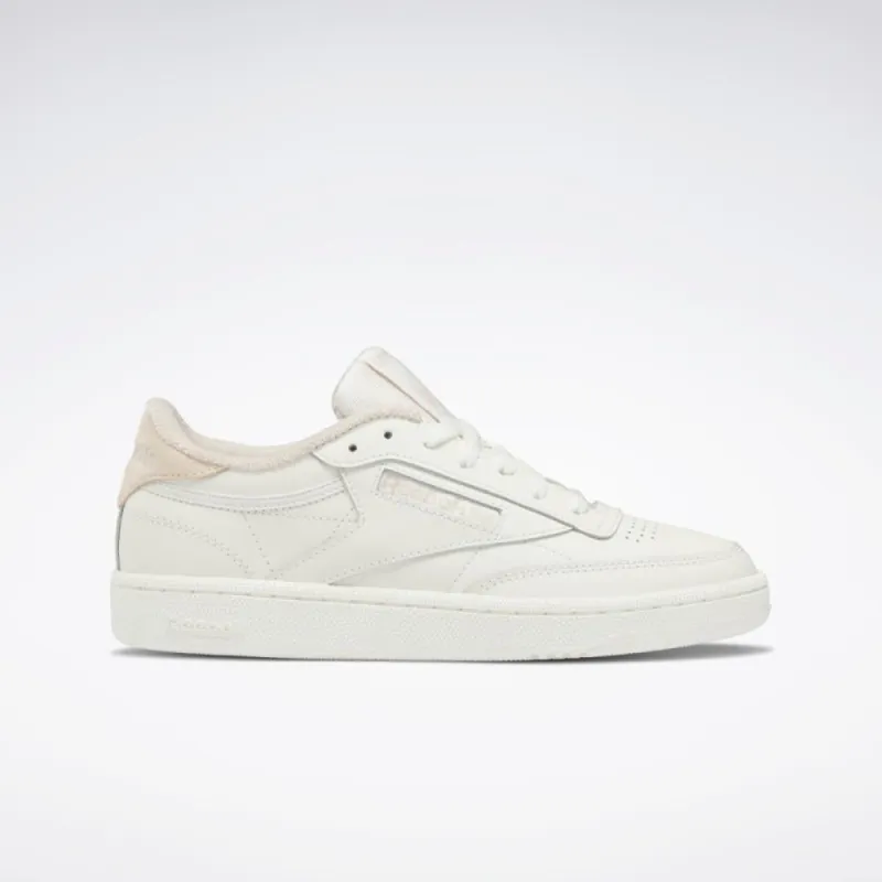 Reebok Footwear Women Club C 85 Shoes CHALK/SOFECR/HARGRN sold by Reebok