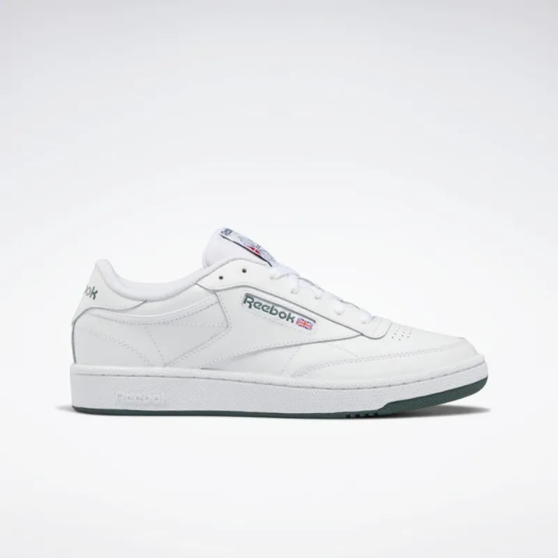 Reebok Footwear Men Club C 85 Shoes FTWWHT/FTWWHT/CHLGRN sold by Reebok