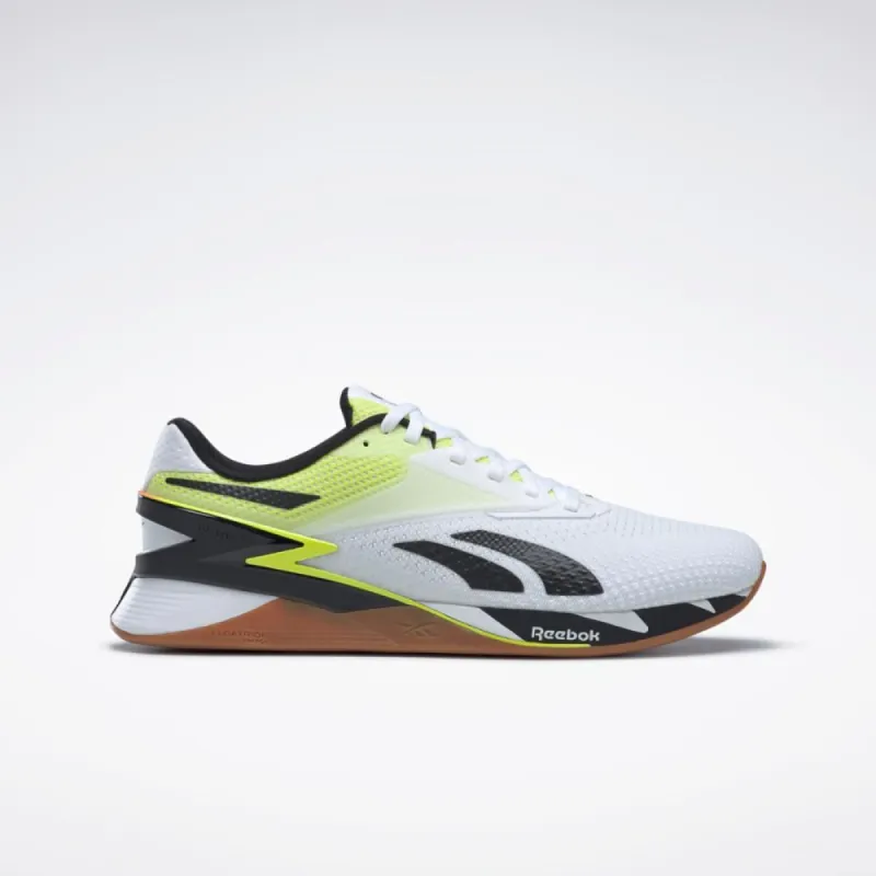 Reebok Footwear Men NANO X3 FTWWHT/ORGFLA/SOACYE sold by Reebok