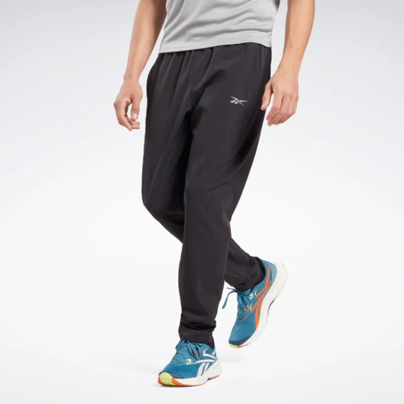 Reebok Apparel Men Performance Woven Joggers BLACK sold by Reebok