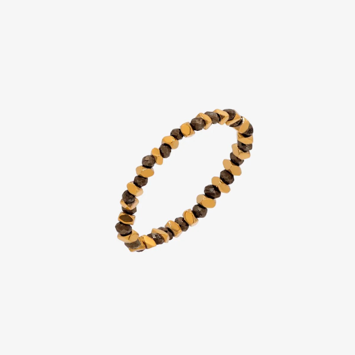 Gemstone Stretchable Ring sold by NABI LONDON product image thumbnail 5