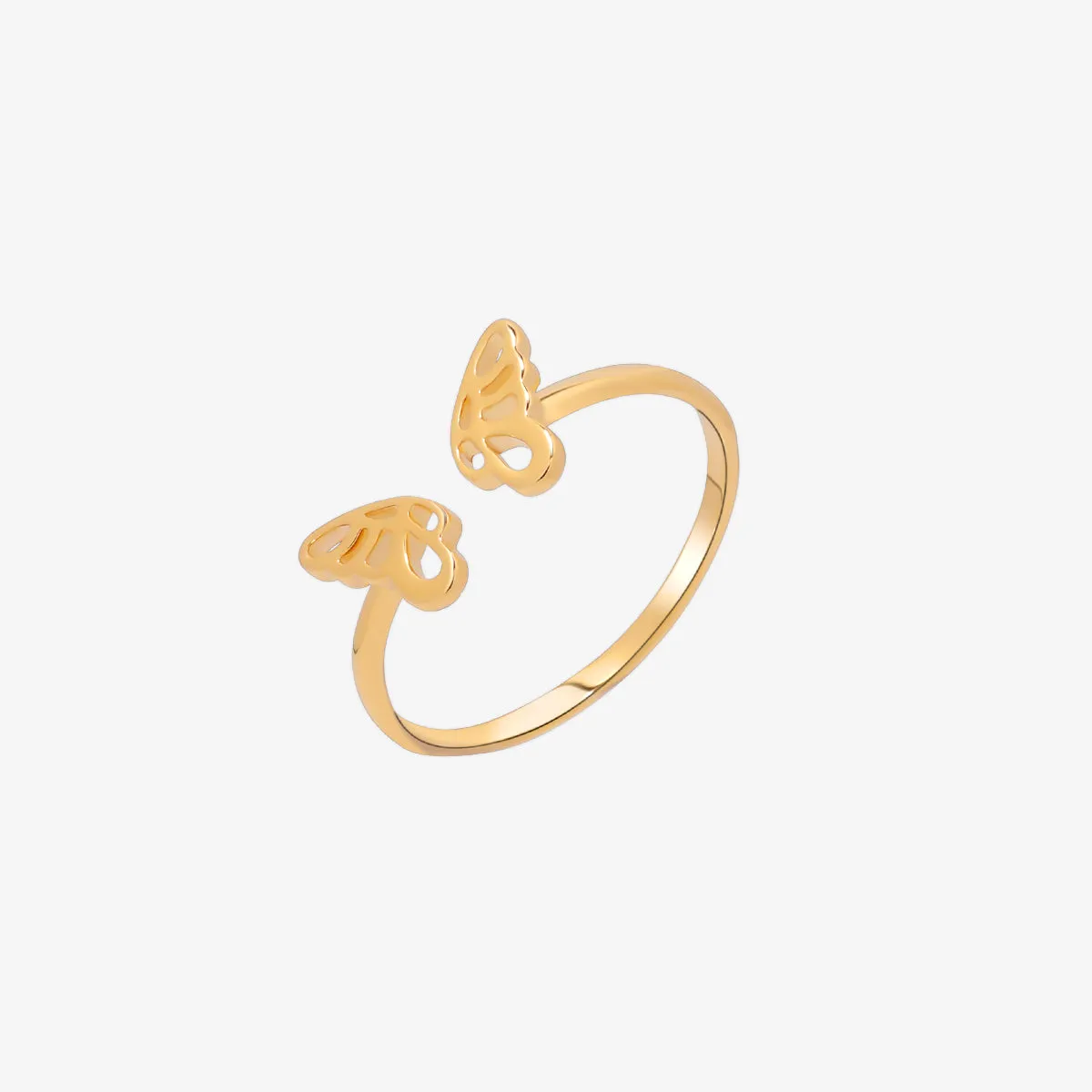 Butterfly wing ring sold by NABI LONDON