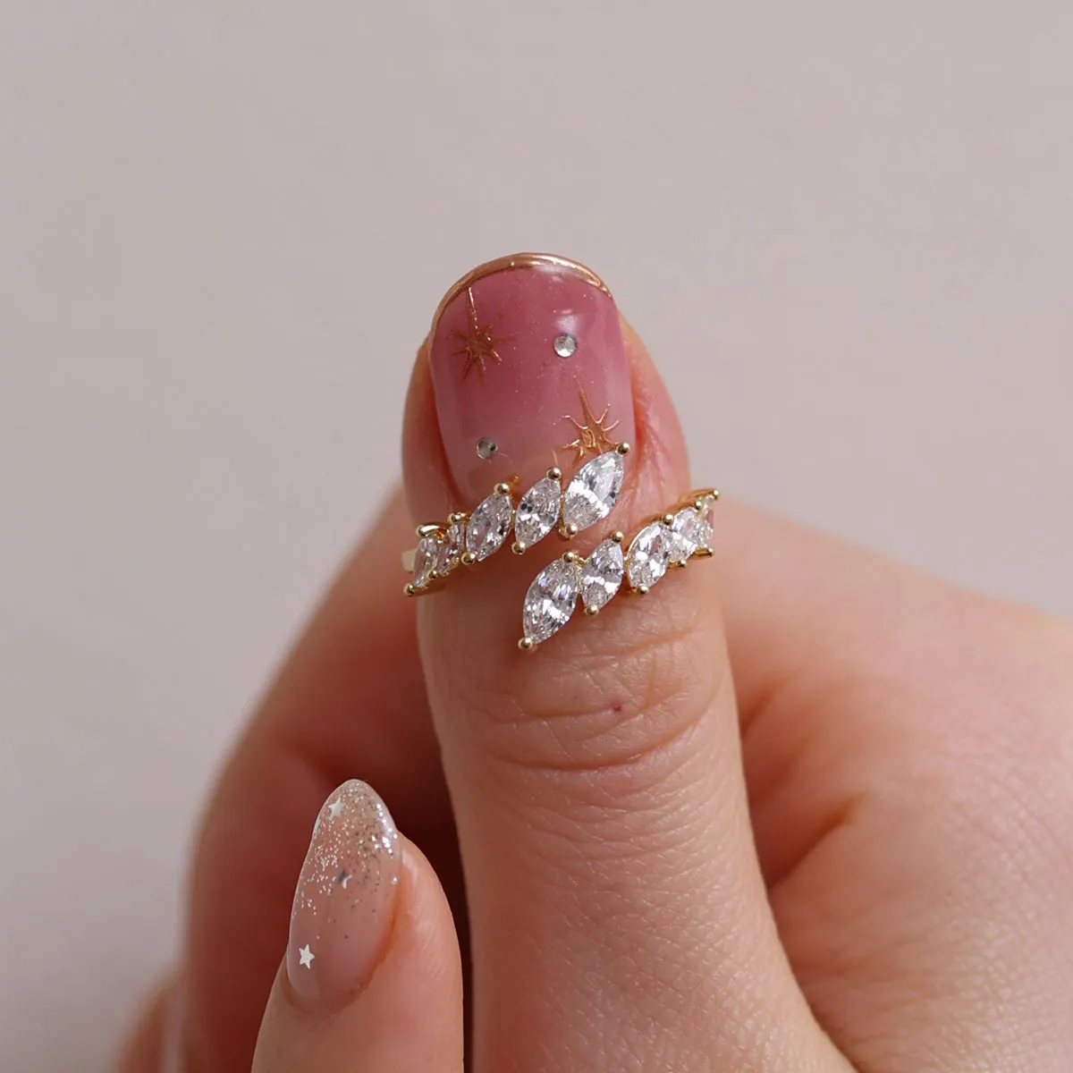 Wing crown ring sold by NABI LONDON product image thumbnail 2