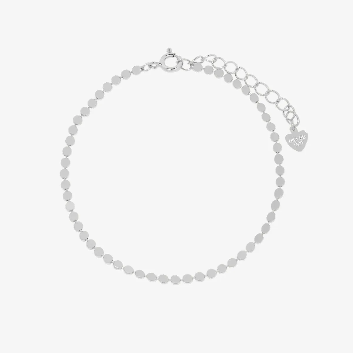 Dot heart bracelet sold by NABI LONDON product image thumbnail 4