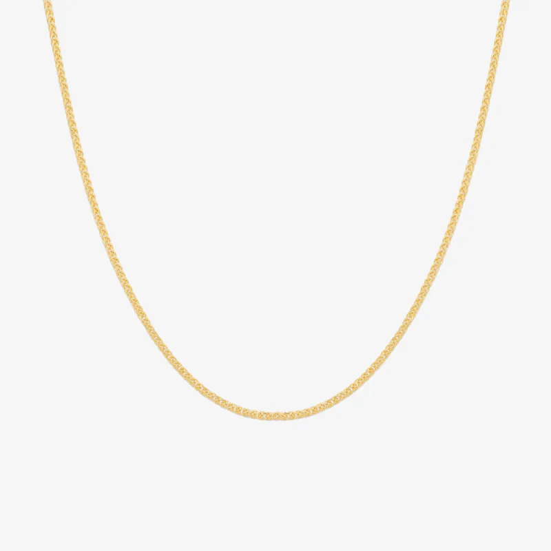 Plain chain necklace sold by NABI LONDON