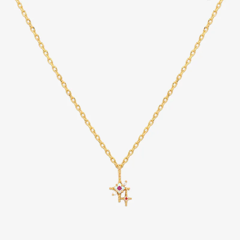 Smoked topaz necklace sold by NABI LONDON