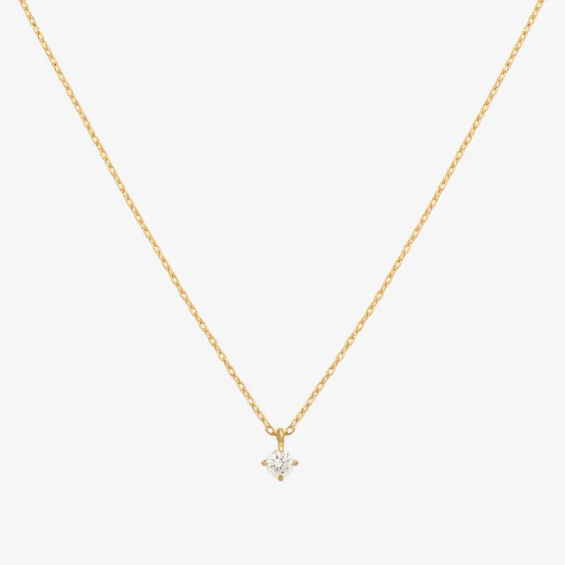 3mm cubic necklace sold by NABI LONDON