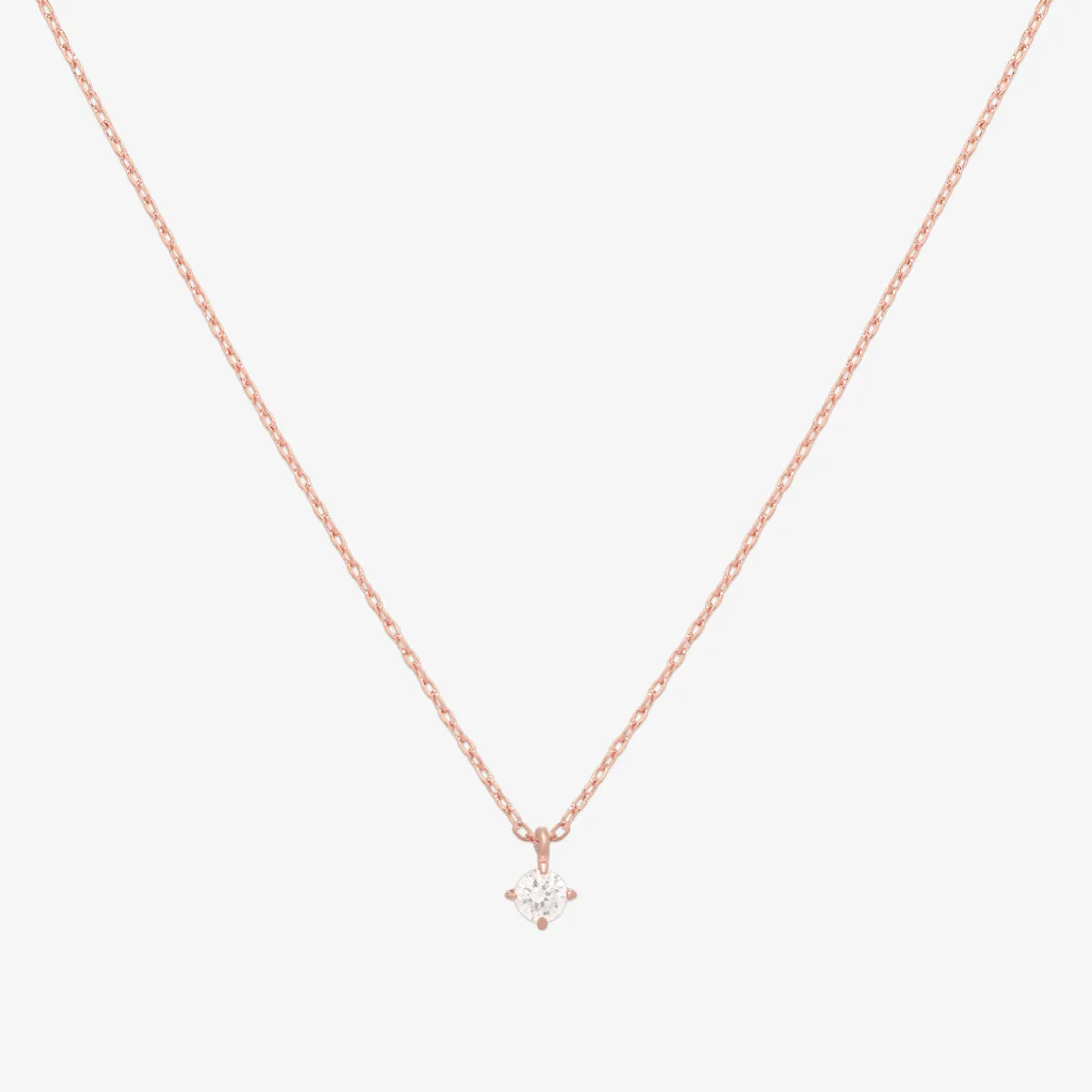 3mm cubic necklace sold by NABI LONDON product image thumbnail 3