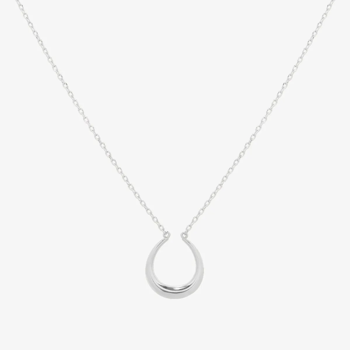 Horseshoe style necklace sold by NABI LONDON product image thumbnail 5