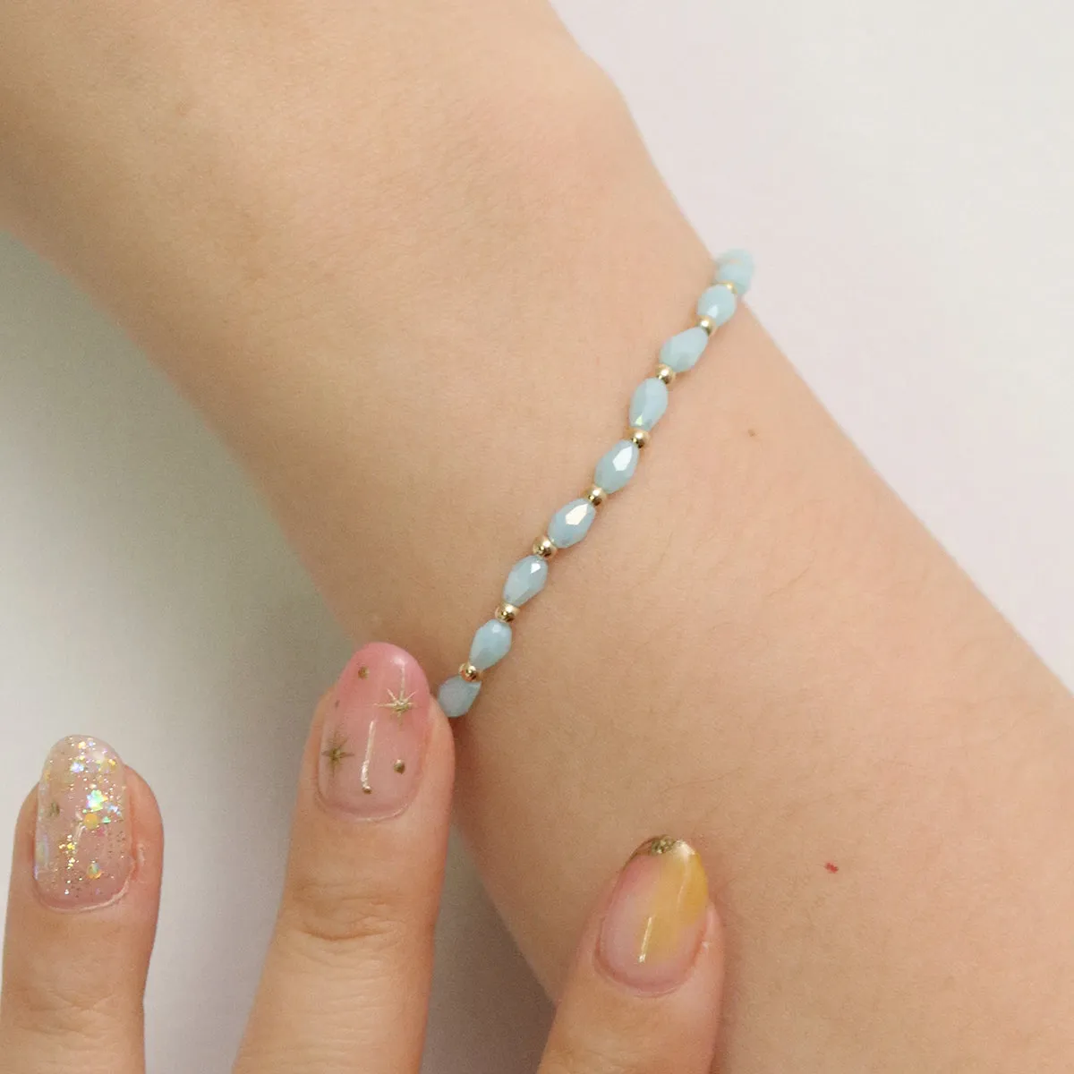 Stretchable bracelet sold by NABI LONDON product image thumbnail 4