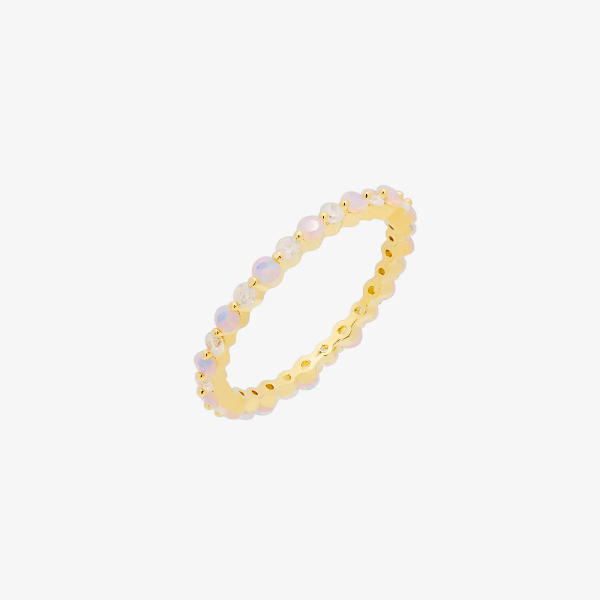 Pale Pink Moonstone ring sold by NABI LONDON