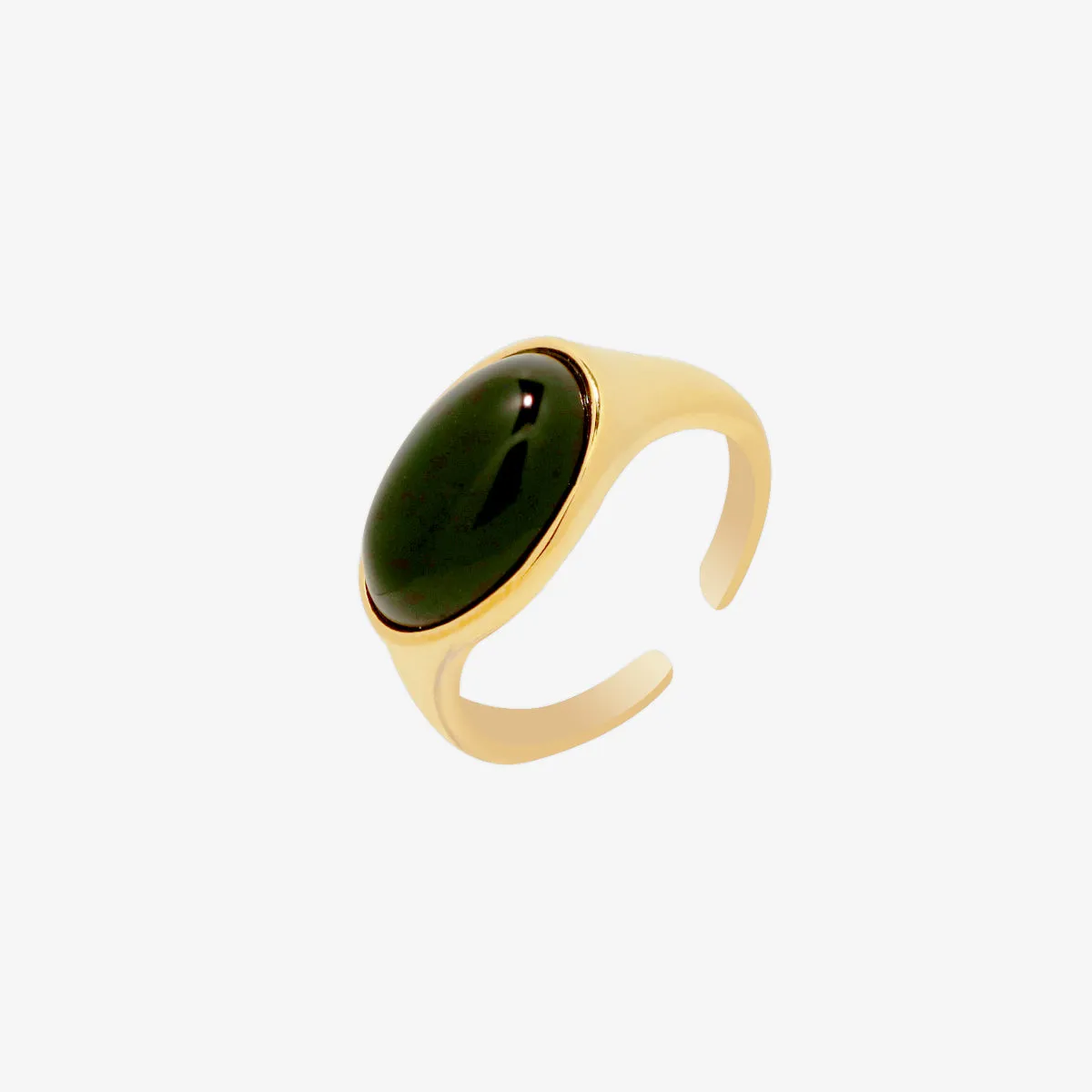 Black onyx ring sold by NABI LONDON product image thumbnail 5