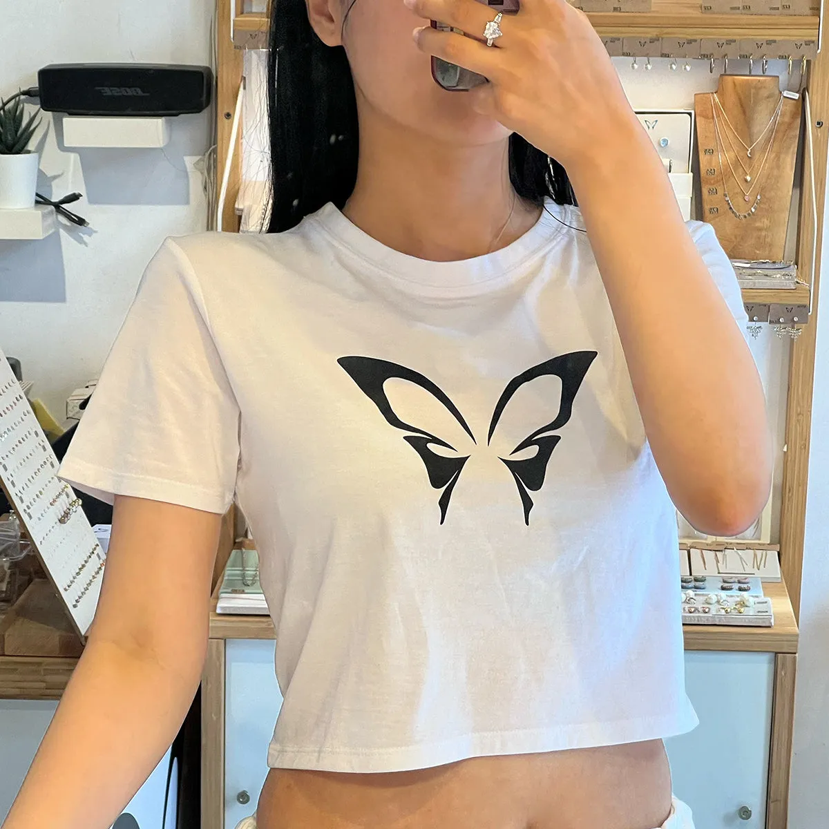 Womens Short sleeve t-shirt sold by NABI LONDON