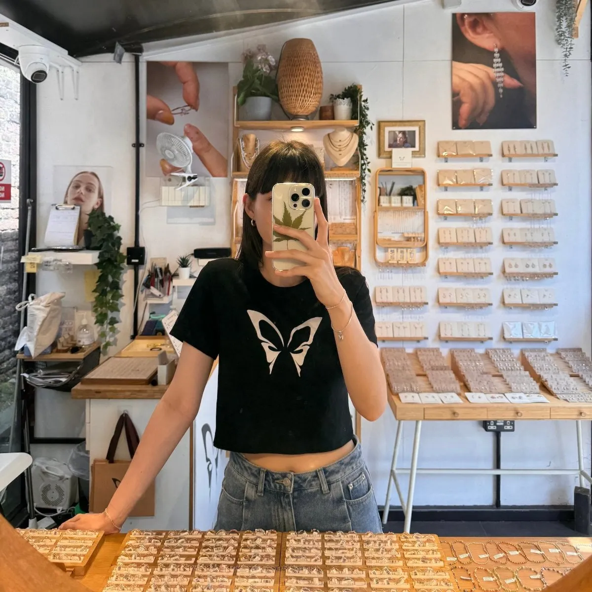 Womens Short sleeve t-shirt sold by NABI LONDON product image thumbnail 3