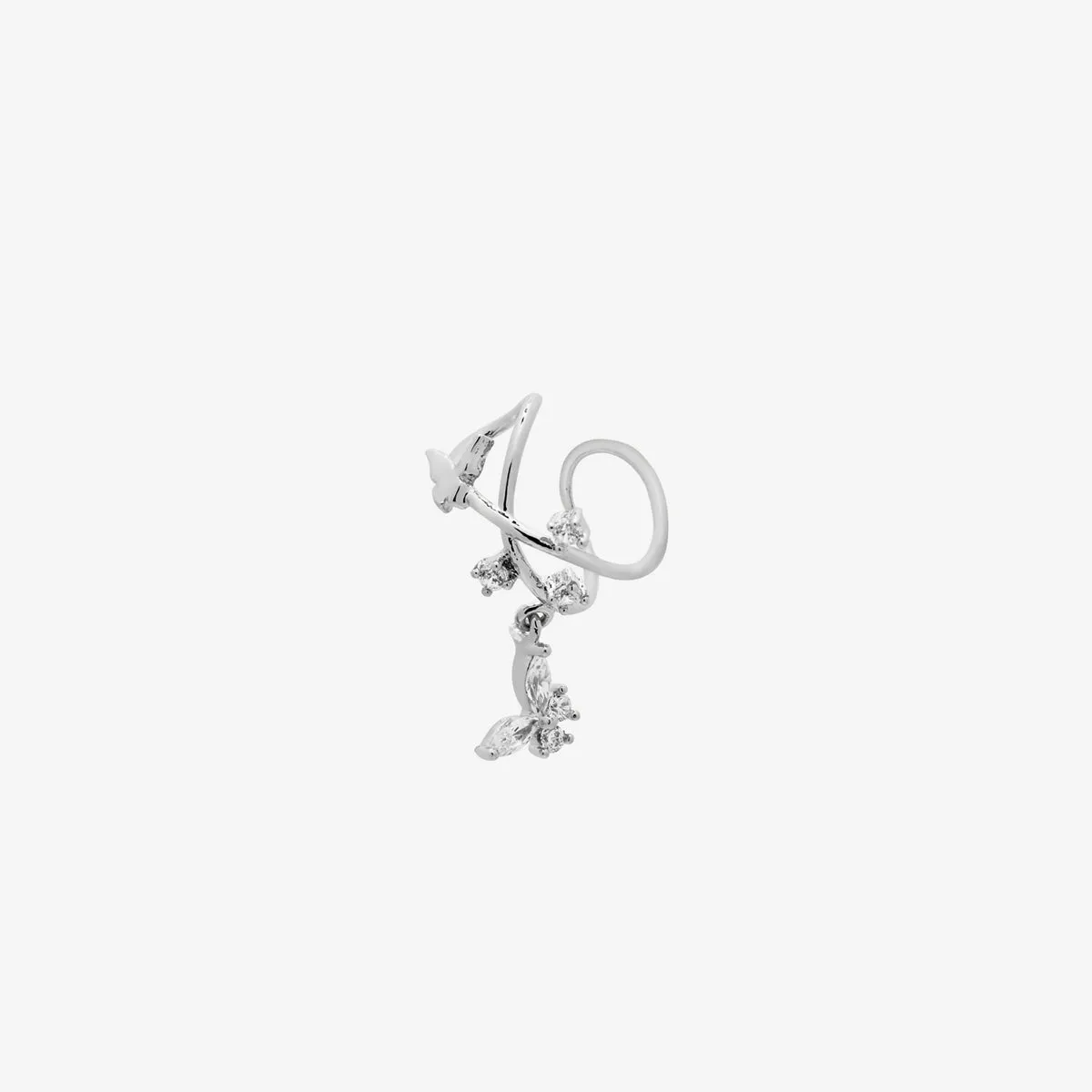 Vine With Butterfly Ear Cuff sold by NABI LONDON product image thumbnail 4