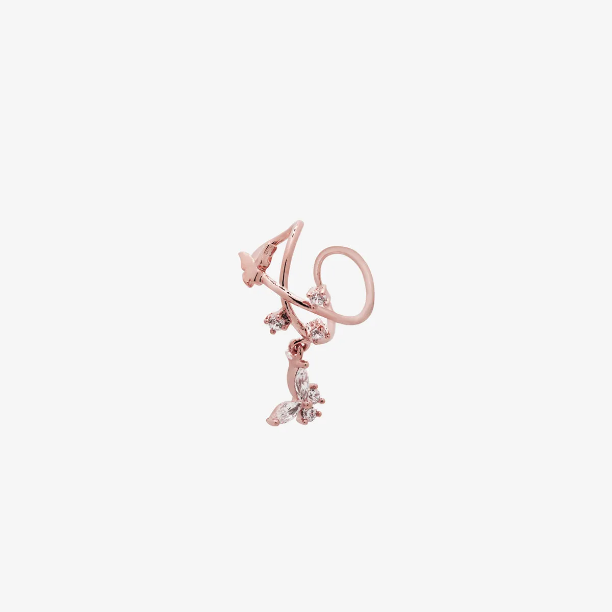 Vine With Butterfly Ear Cuff sold by NABI LONDON product image thumbnail 5